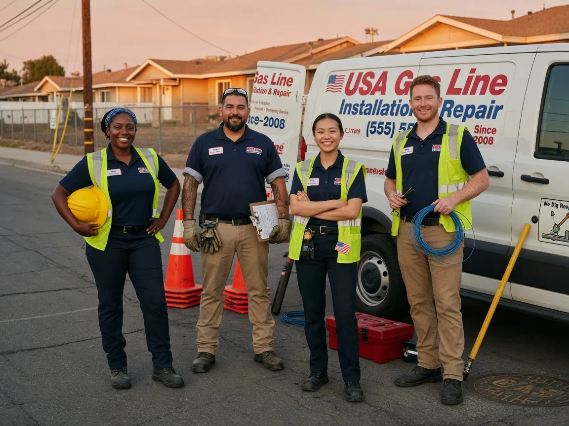 Gas Line Installation company in Brookland, AR